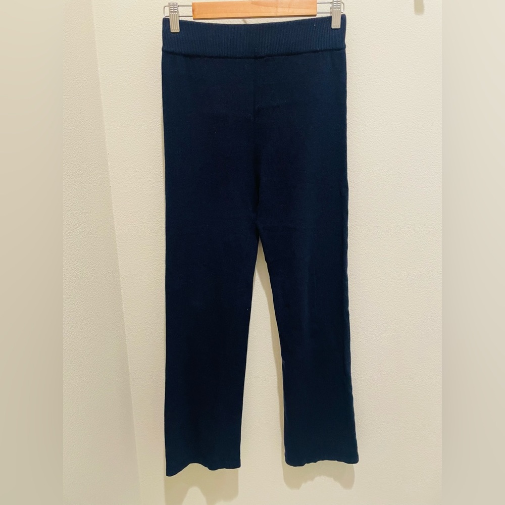 Iris & Ink cashmere wide-leg pants